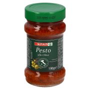 Slika produkta PARADIŽNIKOVA OMAKA Z OLIVAMI PESTO, SPAR, 190G