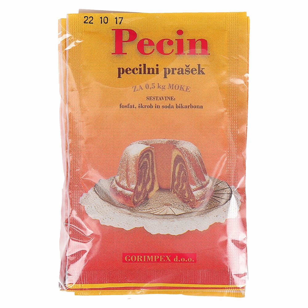 pecilni prašek pecin, gorimpex, 5x13g