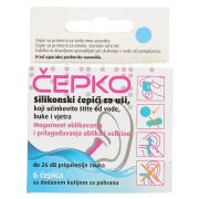 Slika produkta ČEPKI ZA UŠESA SILIKONSKI ČEPKO, 6/1