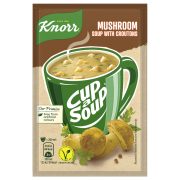 Slika produkta GOBOVA JUHA JURČKI IN POPEČENIMI KRUHKI CUP A SOUP, KNORR, 15G