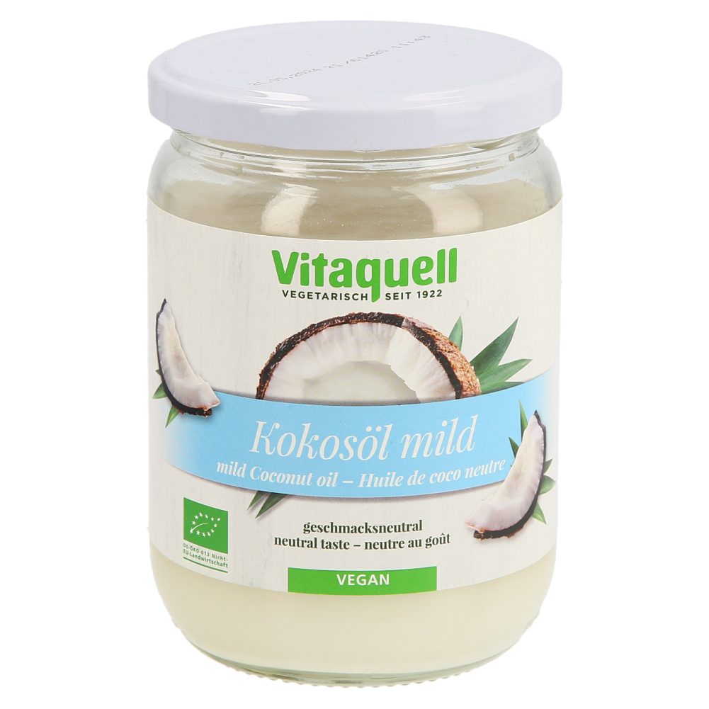 KOKOSOVO OLJE, NEVTRALNI OKUS, VITAQUELL, 430ML