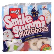 Slika produkta SADNI GUMIJEVI BONBONI Z VITAMINI MILK GHOSTS SMILE GUMMI, NIMM2, 90G