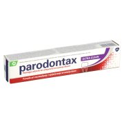 Slika produkta ZOBNA PASTA ZA NEGO KRVAVEČIH DLESNI S FLUORIDOM ULTRA CLEAN, PARODONTAX, 75ML