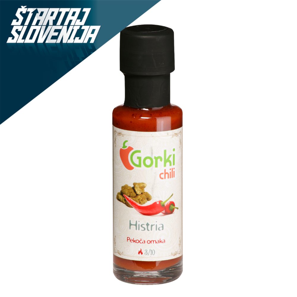 PEKOČA OMAKA HISTRIA 3/10, GORKI CHILI, 100ML
