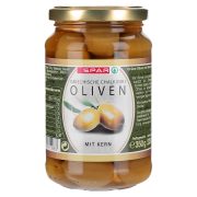 Slika produkta ZELENE OLIVE S KOŠČICO SPAR, 350G