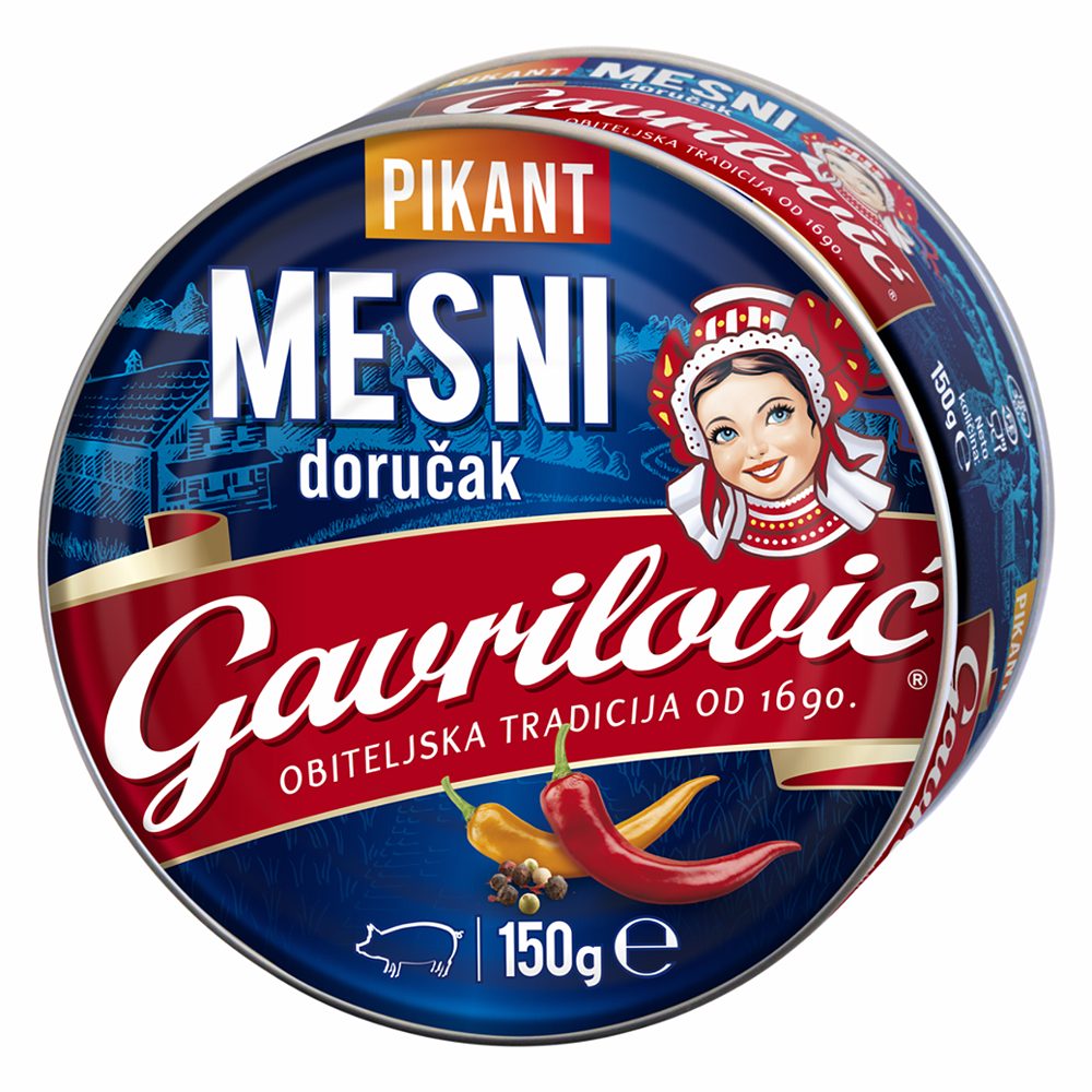 mesni zajtrk pikant, gavrilović, 150g