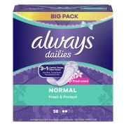 Slika produkta ŠČITNIKI PERILA NORMAL FRESH&PROTECT, ALWAYS DAILIES, 58/1