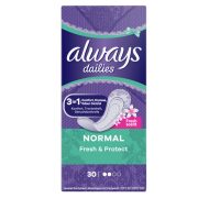 Slika produkta ŠČITNIKI PERILA NORMAL FRESH&PROTECT, ALWAYS DAILIES, 30/1