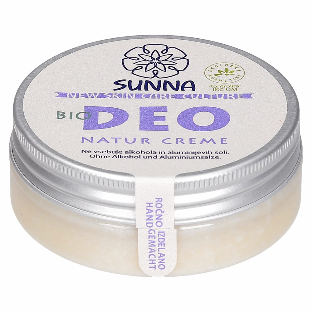 bio deodorant, v kremi, sunna, 70 g
