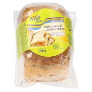 Slika produkta KRUH S SEMENI, REZAN, BREZ GLUTENA IN LAKTOZE, SPAR FREE FROM, 200G