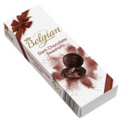 Slika produkta BONBONIERA PRALINE TEMNA ČOKOLADA, ŠKOLJKE, BELGIAN, 60G