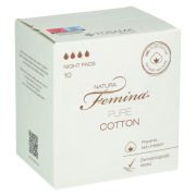 Slika produkta HIGIENSKI VLOŽKI NOČNI S KRILCI, NATURA FEMINA, 10/1
