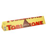 Slika produkta ŠVICARSKA MLEČNA ČOKOLADA Z MEDOM IN MANDLJEVIM NOUGATOM, TOBLERONE, 360G