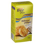 Slika produkta KOKOSOVI POLJUBČKI BREZ GLUTENA IN LAKTOZE, SPAR FREE FROM, 150G