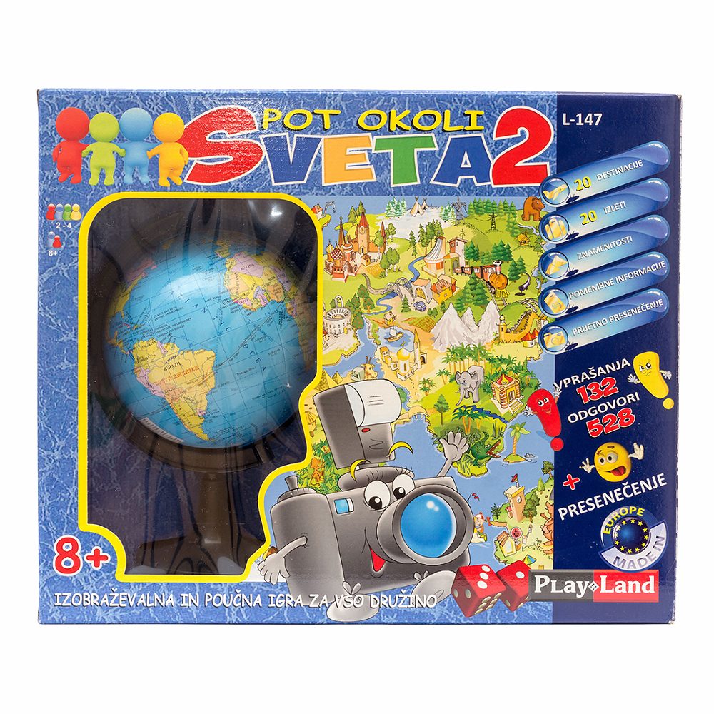 družabna igra pot okoli sveta 2