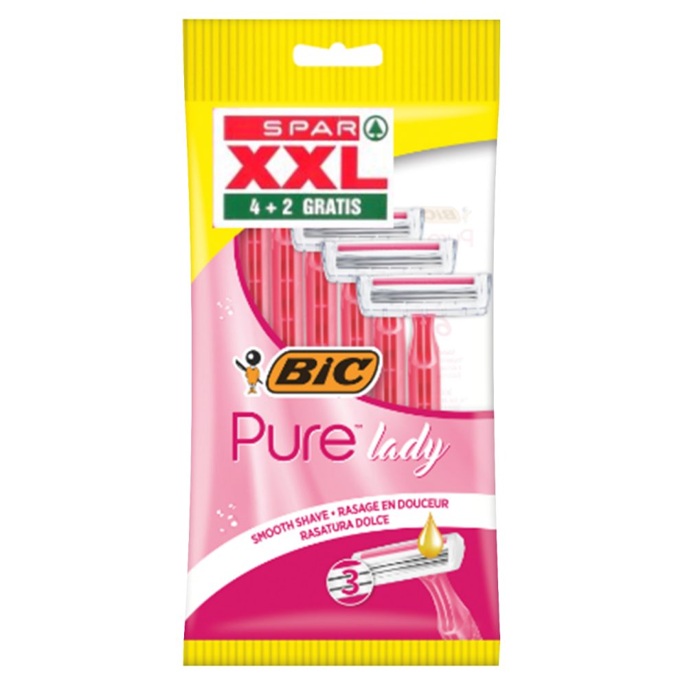 BRITVICE 3 REZILA ŽENSKE PURE3 LADY, BIC, 6/1, XXL