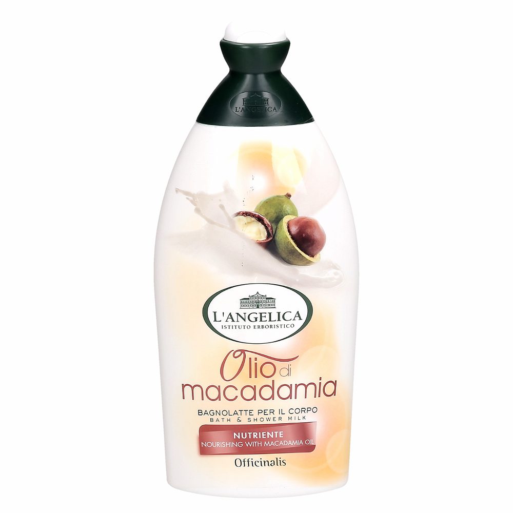 gel za prhanje & kopel makadamija officinalis, l´angelica, 500ml