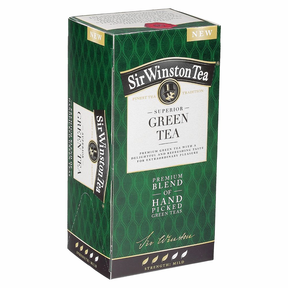 zeleni čaj superior green tea, sir winston tea, 20/1, 35g