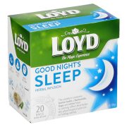 Slika produkta ZELIŠČNI ČAJ ZA LAHKO NOČ, LOYD, 20/1, 24G