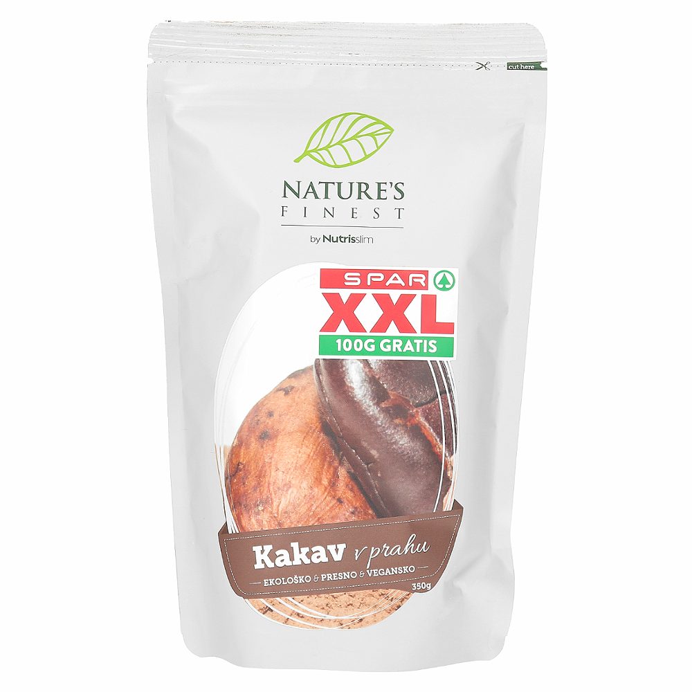 bio kakav v prahu nature´s finest, nutrisslim, 350g, xxl