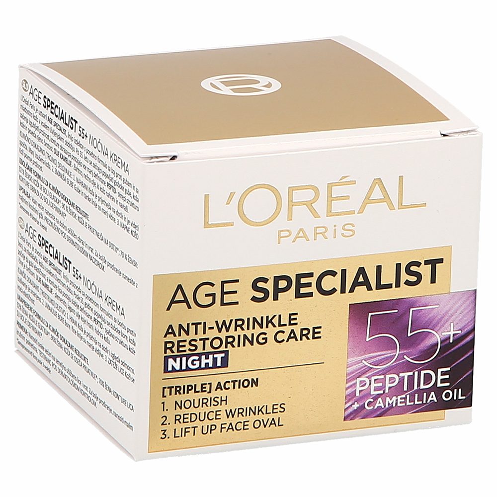 nočna krema 55+ age specialist