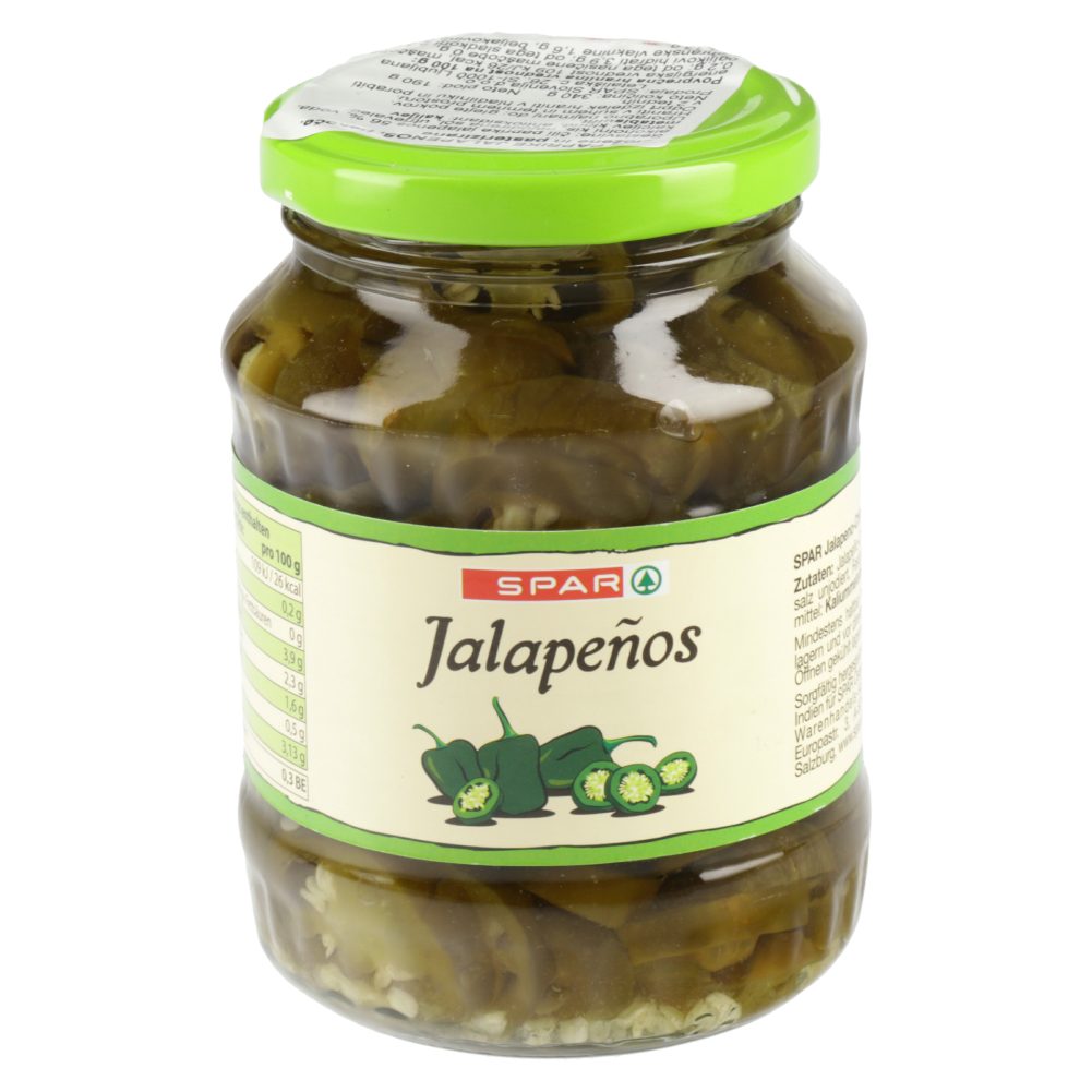SPAR JALAPENOS 340G