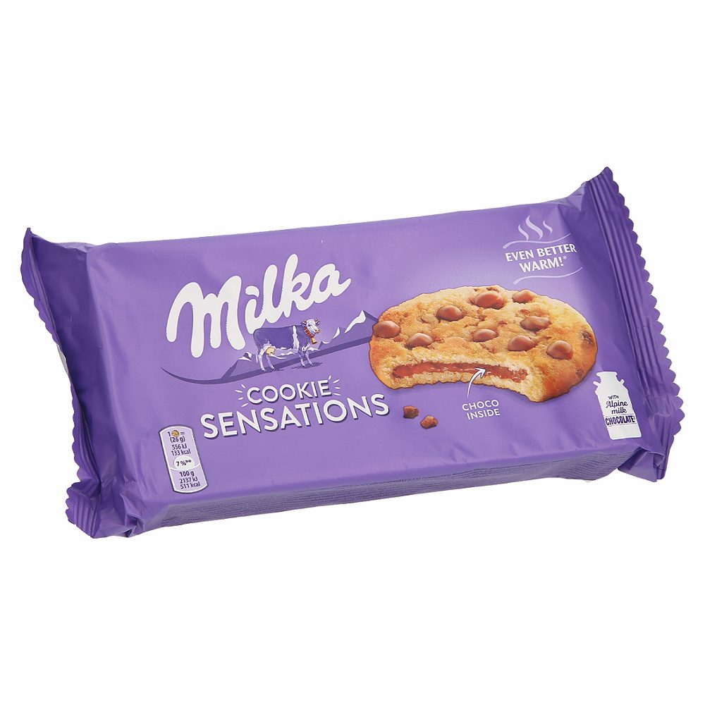 keksi z mlečno čokolado cookie sensations