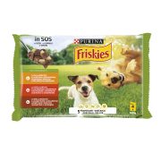 Slika produkta MOKRA HRANA ZA PSE MESO VITAFIT ADULT FRISKIES, PURINA, 4X100G