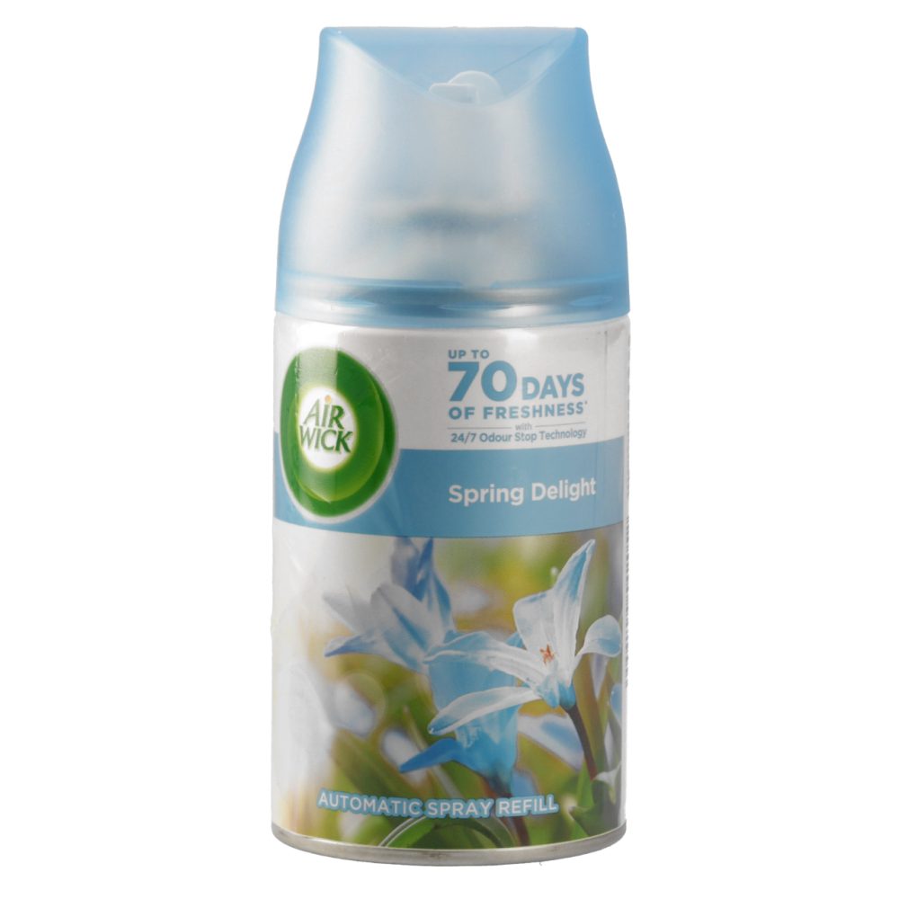 OSVEŽILEC SPRING DELIGHT, PURE, AIR WICK FRESHMATIC, 250ML, POLNILO
