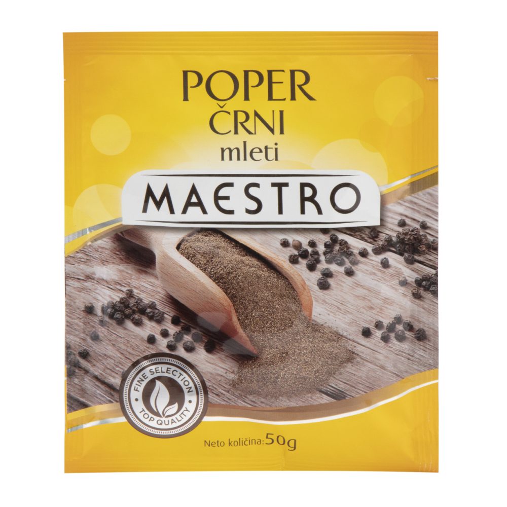 Mleti črni poper, Maestro, 50 g