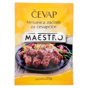 Slika produkta MEŠANICA ZAČIMB ZA ČEVAPČIČE ČEVAP, MAESTRO, 25G