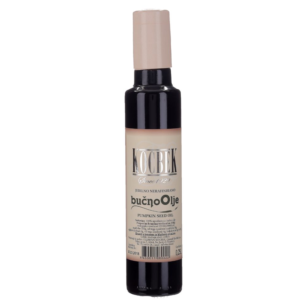 BUČNO OLJE, KOCBEK, 250 ML