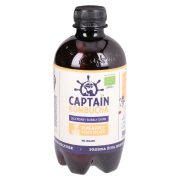 Slika produkta FERMENTIRAN ČAJNI NAPITEK ANANAS IN BRESKEV, CAPTAIN KOMBUCHA, 400ML