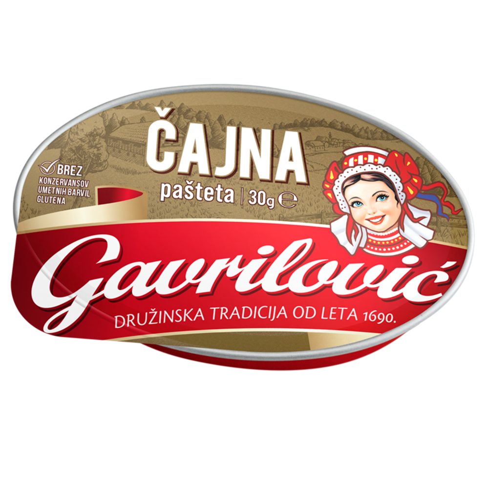 Čajna pašteta, Gavrilović, 30 g