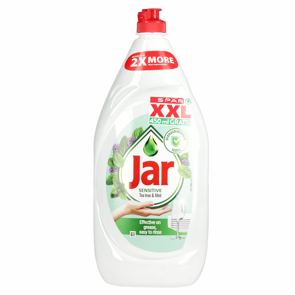 detergent za posodo tea tree & mint sensitive