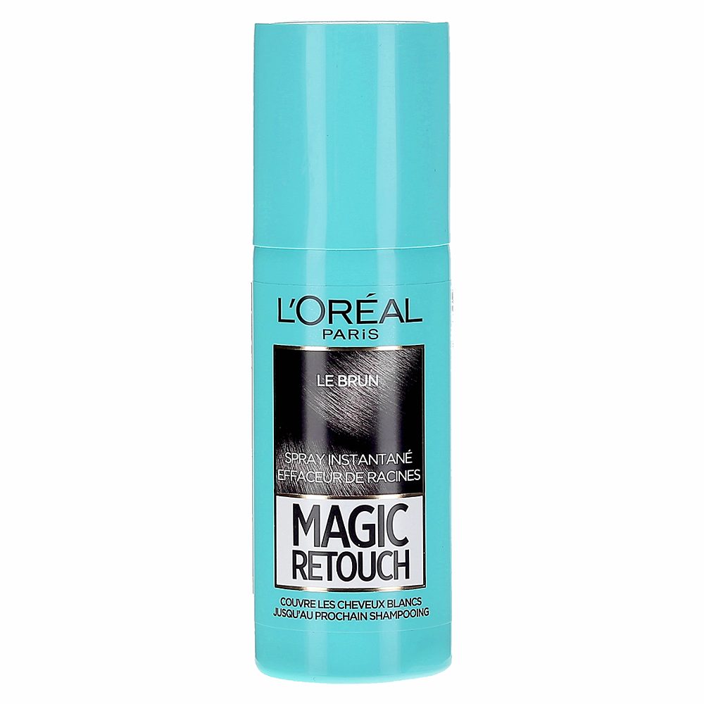 sprej za prekrivanje narastka magic retouch, hladno temno rjava, loreal, 75 ml