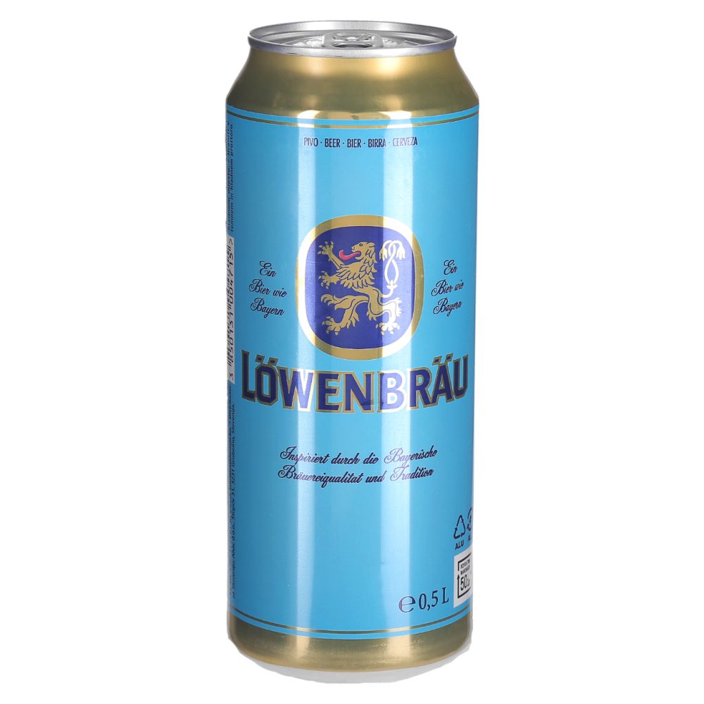SVETLO PIVO LÖWENBRÄU, 0,5L