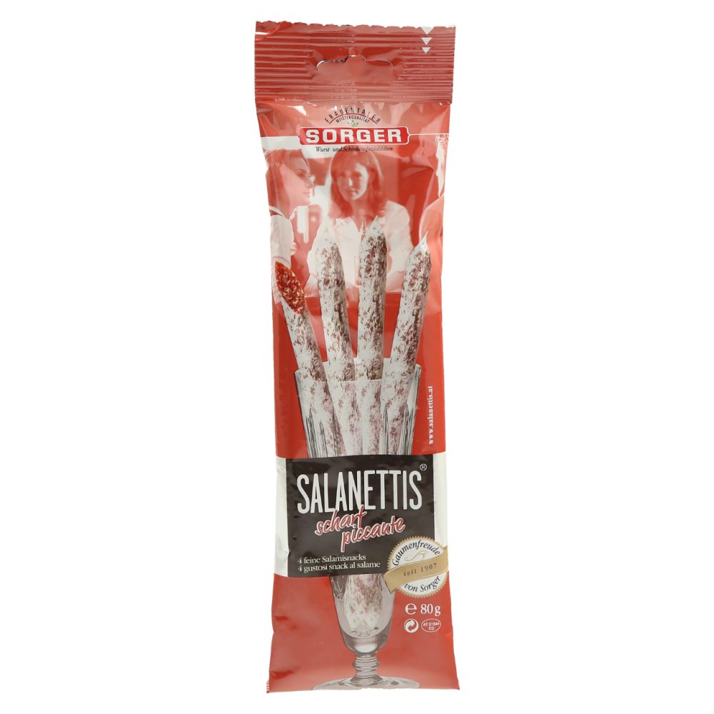 SALAMINI PEKOČI SALANETTIS, SORGER, 80G