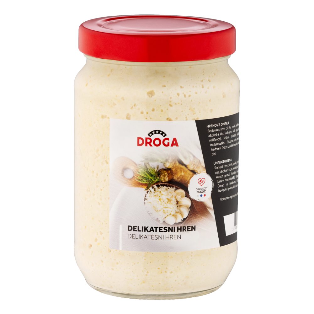 DELIKATESNI HREN ARGO, DROGA, 650G