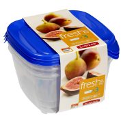 Slika produkta SET POSOD ZA SHRANJEVANJE MODRE, CURVER, 3X1,2L