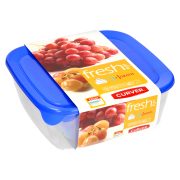 Slika produkta SET POSOD ZA SHRANJEVANJE MODRE KVADRATNE, FRESH&GO, CURVER, 4/1