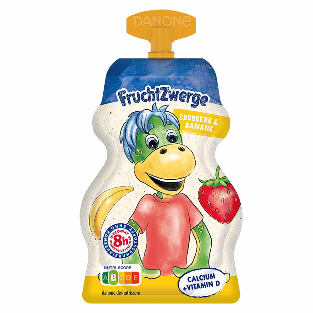 sadna skuta go jagoda in banana, fruchtzwerge, 70 g