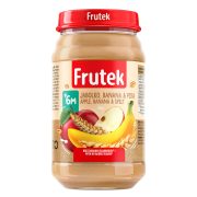 Slika produkta KAŠICA, JABOLKO, BANANA IN PIRA, FRUTEK, FRUCTAL, 190 G