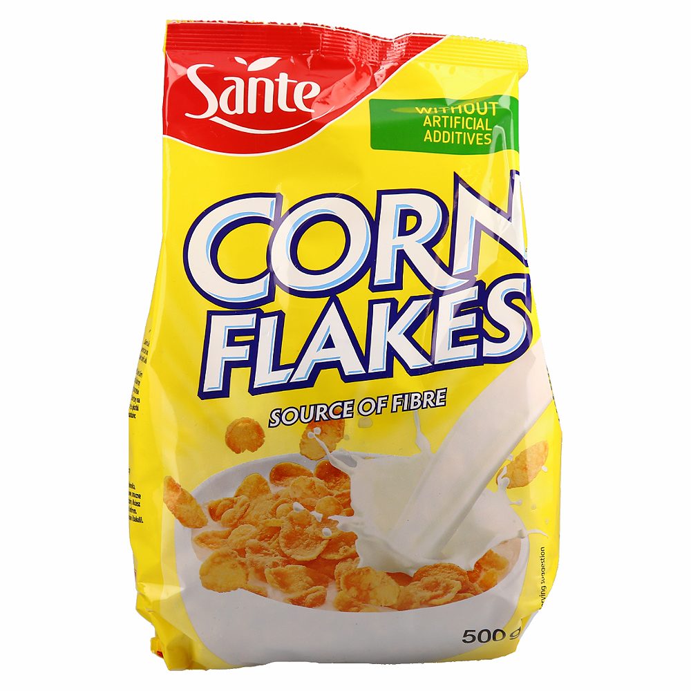 koruzni kosmiči corn flakes, sante, 500g