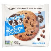 Slika produkta BELJAKOVINSKI PIŠKOT S ČOKOLADNIMI KOŠČKI THE COMPLETE COOKIE, LENNY&LARRY´S, 113G