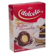 Slika produkta MEŠANICA ZA PRIPRAVO MUFFINOV POLNJENIH Z VANILIJO DOCELA, PODRAVKA, 345G