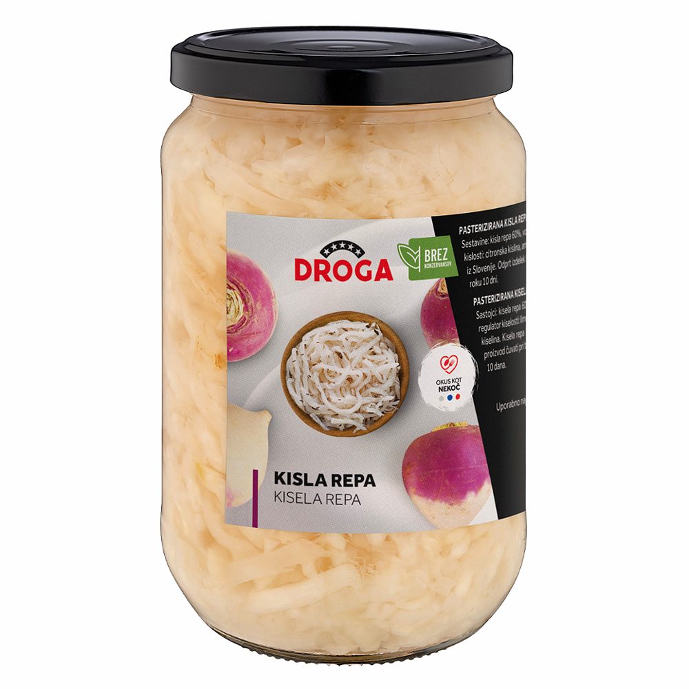 kisla repa, droga, 660g
