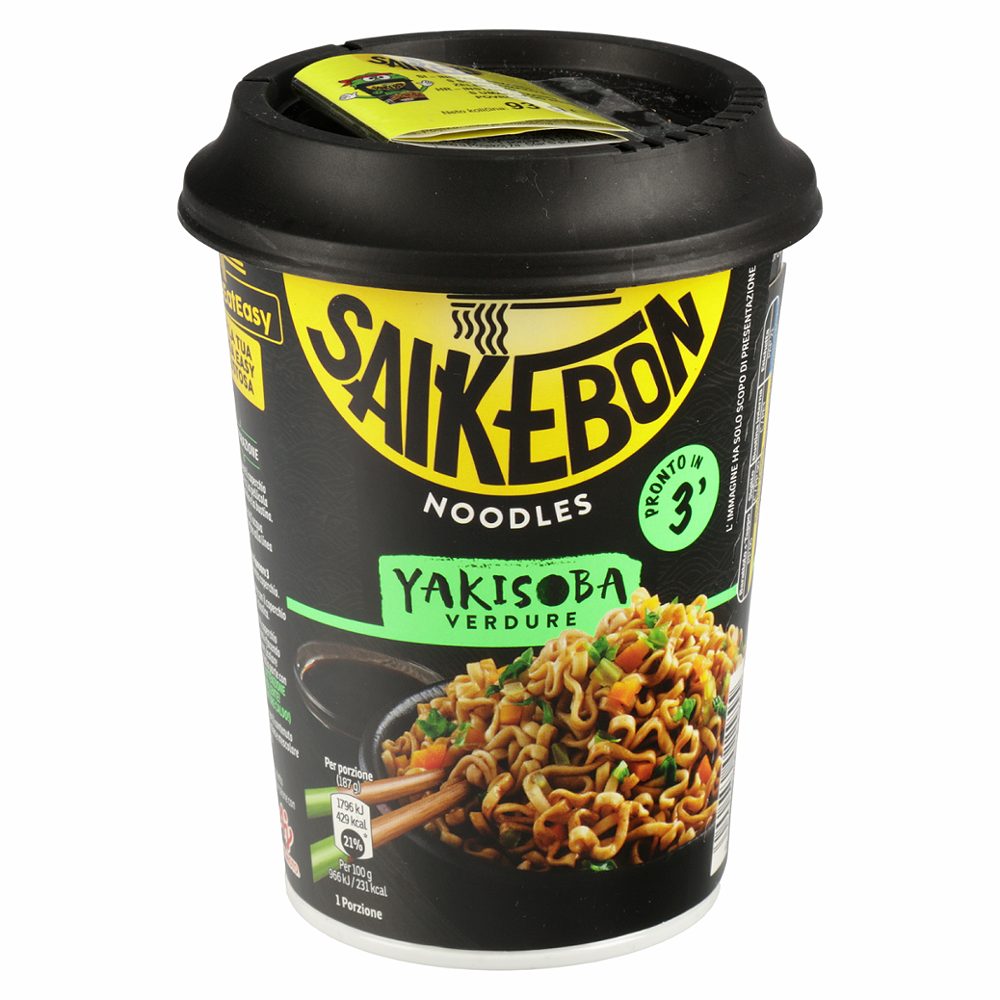 testenine s sojo yakisoba classic, saikebon, 93g