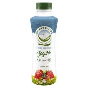 Slika produkta TEKOČI JOGURT JAGODA 1,1% M.M. BREZ LAKTOZE, ZELENE DOLINE, 500G
