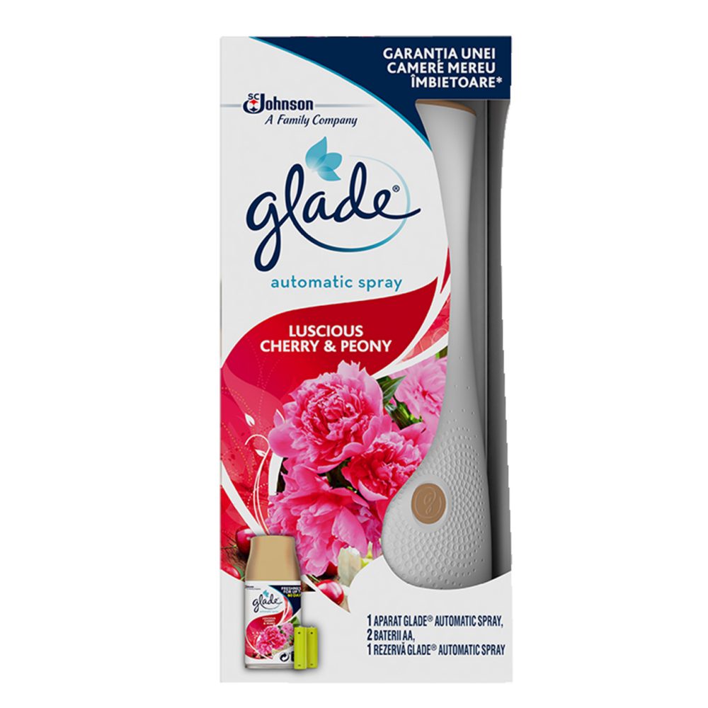 OSVEŽILEC ČEŠNJA IN POTONIKA, GLADE, 269ML, KOMPLET